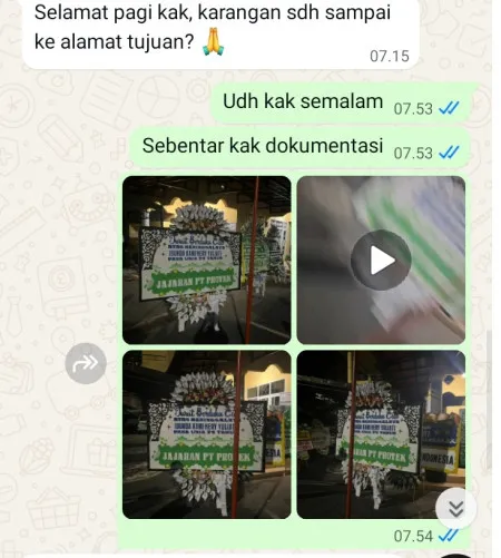 Pengiriman Papan Bunga Selamat Kebondalem Kutoarjo