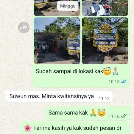 Pengiriman Papan Bunga Duka Kebondalem Kutoarjo