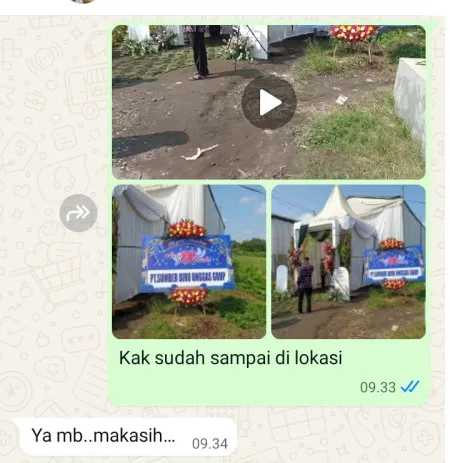 Pengiriman Karangan Bunga Kebondalem Kutoarjo