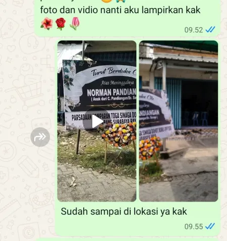 Pengiriman Karangan Bunga Kebondalem Kutoarjo